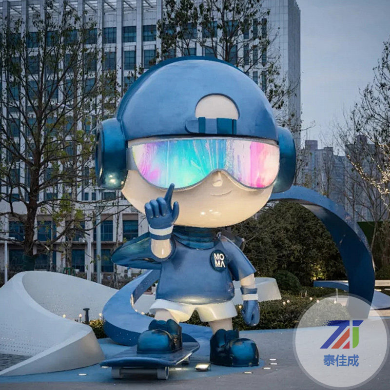 城市流行的玻璃鋼卡通雕塑有什么特點(diǎn)？